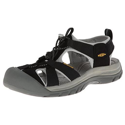 KEEN venice h2 w, sandali da arrampicata, donna, nero (black / neutral grey), 36