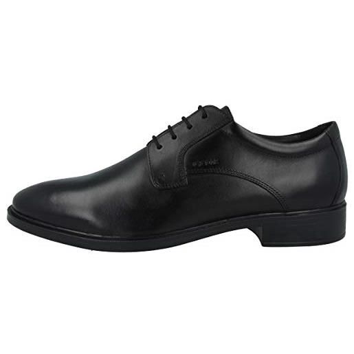 Geox u gladwin a, scarpe uomo, nero (black c9999), 46 eu