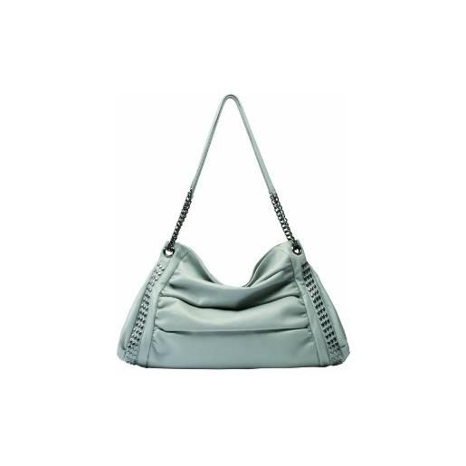 Ri2K - borsa shopper, donna, grigio (grau (grey)), m