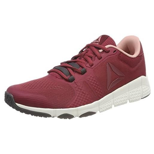Reebok trainflex 2.0, scarpe da fitness donna, rosso (urban maroon/chalk pink/chalk/coal 000), 38 eu