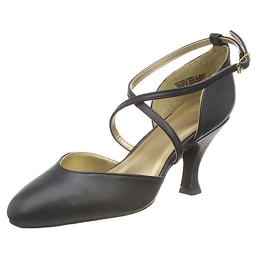 Capeziox-strap pump - scarpe con tacco donna, nero (nero (nero)), 34.5 eu / 4 uk