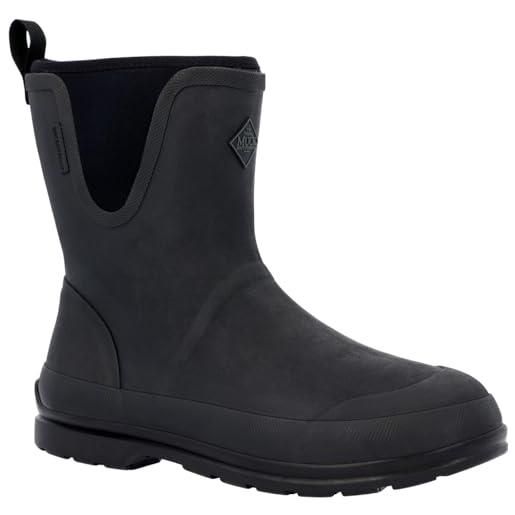 Muck Boots originals pull on mid, stivali in gomma uomo, black, 41 eu