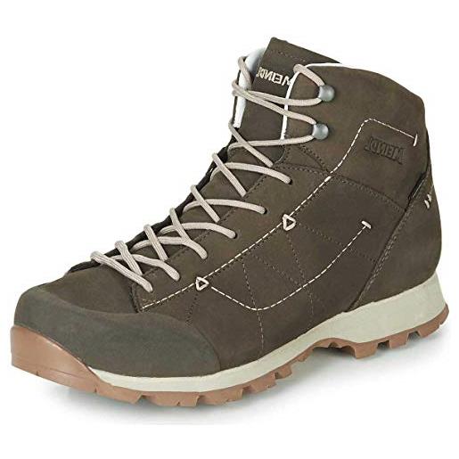 Meindl scarpe da trekking rialto mid gtx, colore marrone scuro, taglia 11,5 uk, unisex-adulto, dunkelbraun, 46.5 eu