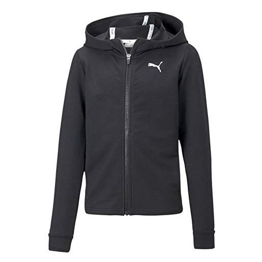 Puma modern sports g, giacca tuta bambina, black, 104