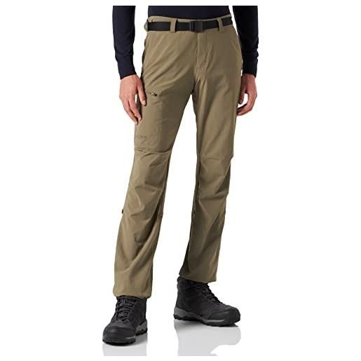 Maier sports wanderhose roll-up nil, pantaloni funzionali uomo, grigio (graphite), 68