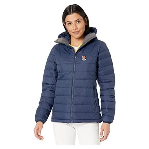 Fjällräven expedition pack down hoodie w, giacca donna, navy, s