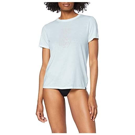Hurley w surf&enjoy tee prem tees, donna, barely volt, xs