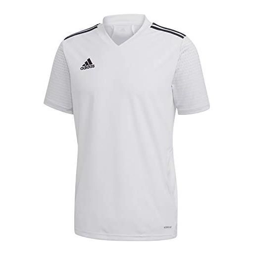 adidas regista 20 jersey, maglia uomo, white/black, m