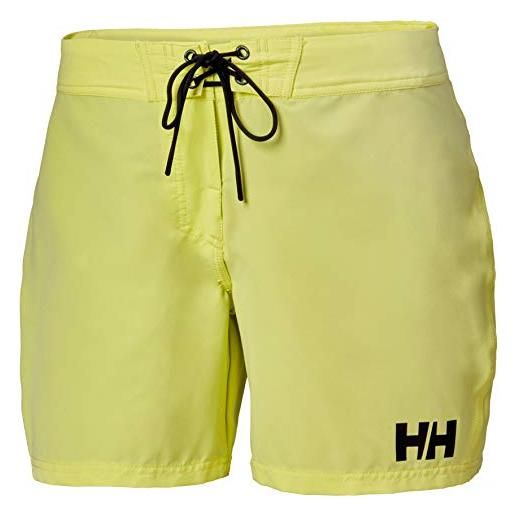 Helly Hansen - pantaloncini da donna hp board 15,2 cm, donna, pantaloncini, 34099, 379 soleggiato lime, xs