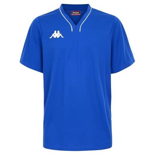 Kappa calascia, maglietta da basket uomo, blu, s