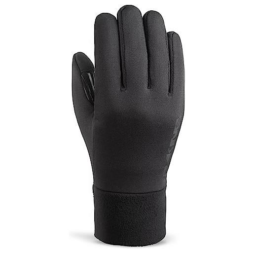 Dakine storm liner glove, guanti uomo, black, l