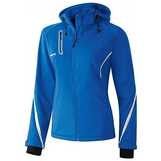 Erima 9060711 jacket, donna, rosso/bianco, 42