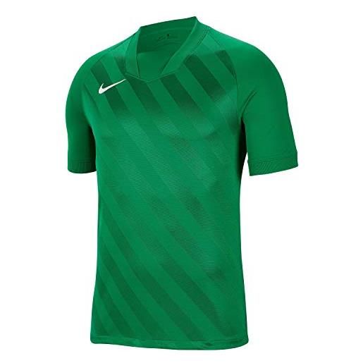 Nike challenge iii jersey ss - maglia da uomo, uomo, maglietta, bv6703-302, verde pino/verde pino/bianco. , l