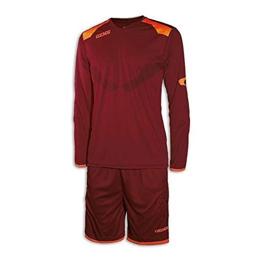 GEMS ch01-3324 kit denver tuta da ginnastica bordeaux xxxs