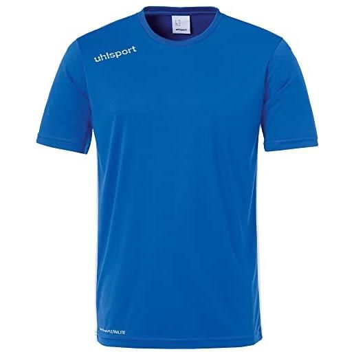 uhlsport essential trikot ka, maglietta uomo, blu (oltremare/rosso), 116.0