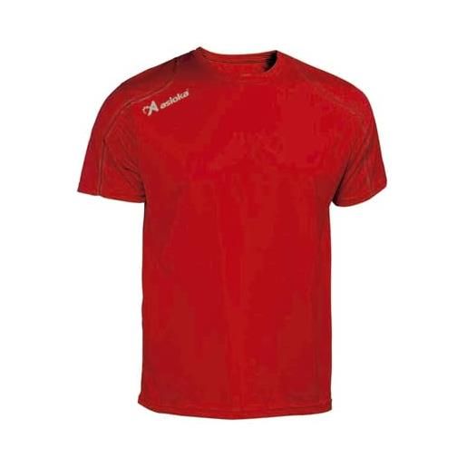 Asioka 75/09 maglietta a maniche corte, unisex adulto, unisex adulto, 75/09 rojo l, rosso, l