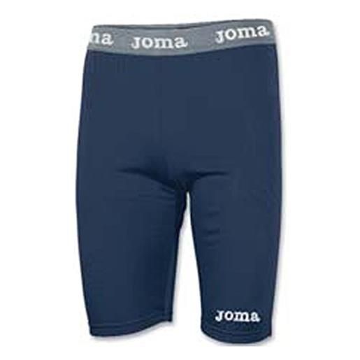 Joma fleece pantaloncini termici, navy blue (marino), xl