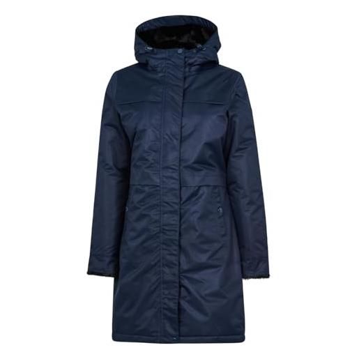 Regatta remina giacca impermeabile isolante con cappuccio, donna, blu (gulfstream), 42