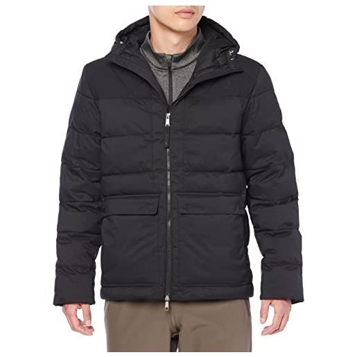 Schöffel ins boston m, giacca invernale sportiva con cappuccio, impermeabile e antivento uomo, nero, 50