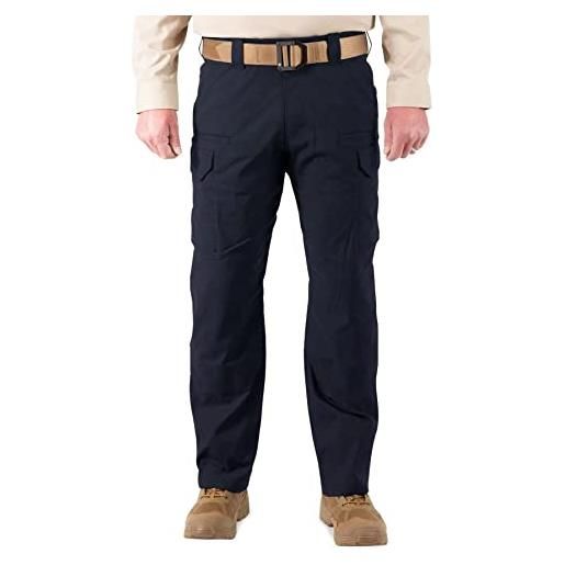 First Tactical v2 pantaloni tattici, uomo, blu (dark navy), 30w / 34l