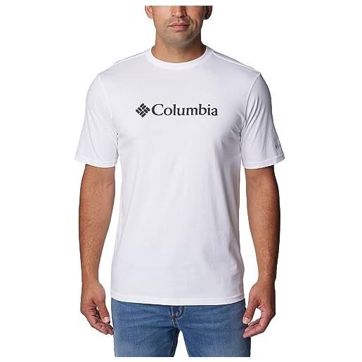 Columbia csc basic logo, maglietta a maniche corte, uomo