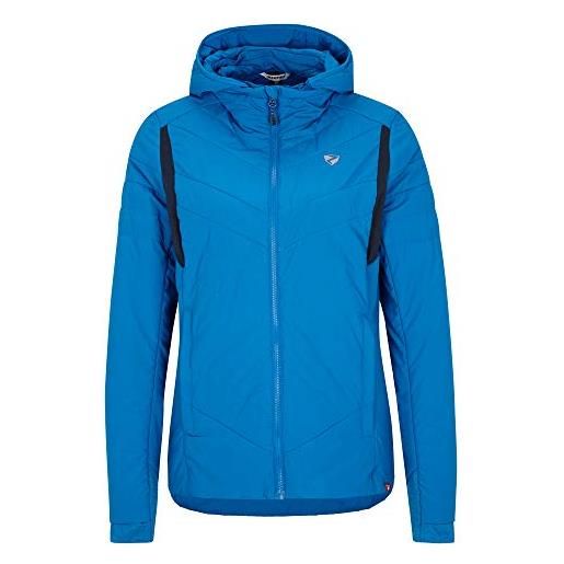 Ziener nafalda, giacca primaloft | funzionale, calda, con inserto elasticizzato. Donna, persiano blu, 36