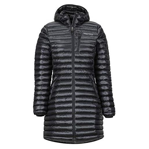 Marmot wm's l avant featherless hoody giacca isolata, caldo cappotto per esterni, giacca a vento idrorepellente, antivento, donna, black, l