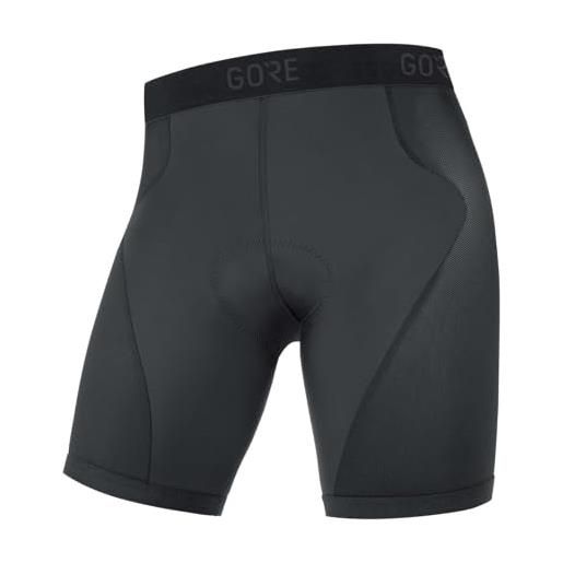 GORE WEAR c3 liner short tights+, tight shorts uomo, nero, 3xl