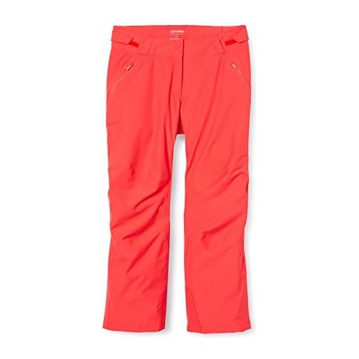 Schöffel ski pants alp nova, pantaloni da sci. Donna, ibisco, 46