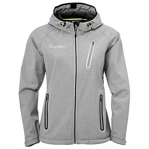 Kempa core 2.0 - giacca softshell da uomo, taglia m, colore: grigio scuro