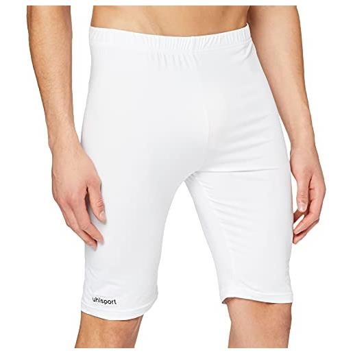 uhlsport shorts tight, pantaloncini stretti unisex-adulto, giallo (mais yellow), 152