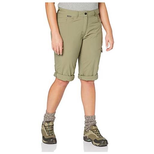 Lafuma access 3-4 w - pantaloni lunghi da donna 3-4 - materiale leggero e anti-zanzare - escursionismo, trekking, lifestyle - verde 42