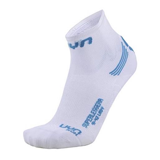 UYN s100077 run superleggera calze donna bianco/turchese 42