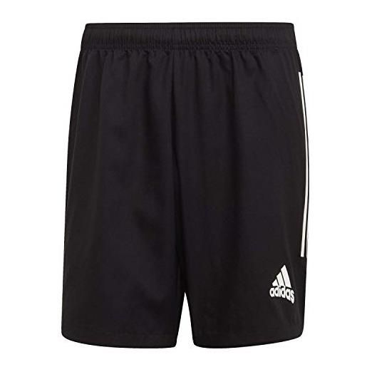 Adidas condivo 20 shorts, pantaloncini sportivi uomo, bianco (white/black), s