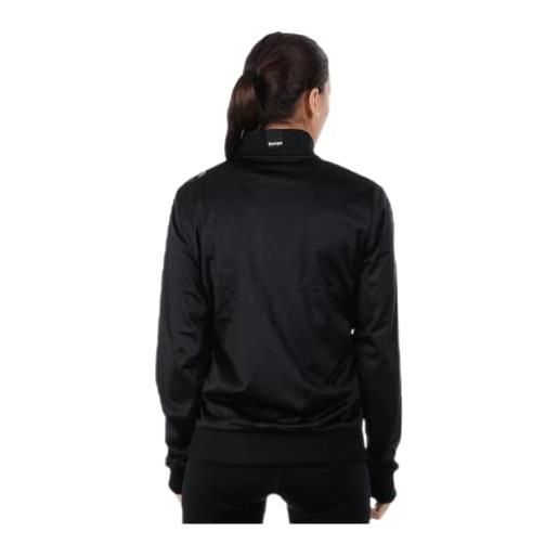 Kempa core 2.0 poly - giacca da donna, donna, giacca, 200224301, nero (nero/grigio scuro melange), xl