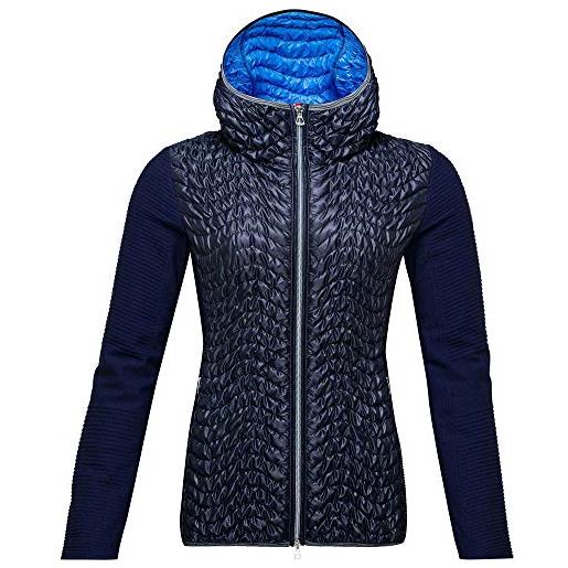 ROSSIGNOL palmares hood jacket, giacca donna, blu scuro, l