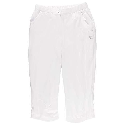 Limited Sports pantaloni da donna capri classic stretch, donna, oberbekleidung, lbw2104, bianco, 40