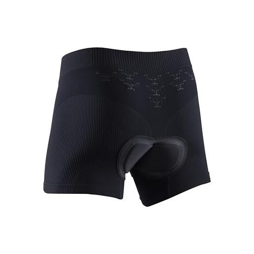 X-Bionic energizer 4.0 light boxer shorts padded men, uomo, opal black/arctic white, xxl