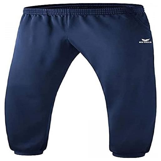 Erima, pantaloni training uomo con orli elastici, uomo, trainingshose mit bündchen, new navy, xl