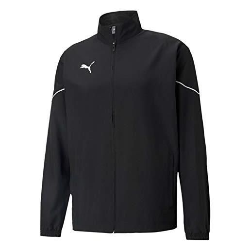 PUMA pumhb|#puma teamrise sideline jacket giacca tuta, uomo, electric blue lemonade-puma black, xxl