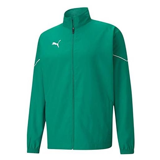 PUMA pumhb|#puma teamrise sideline jacket giacca tuta, uomo, pepper green-puma black, l