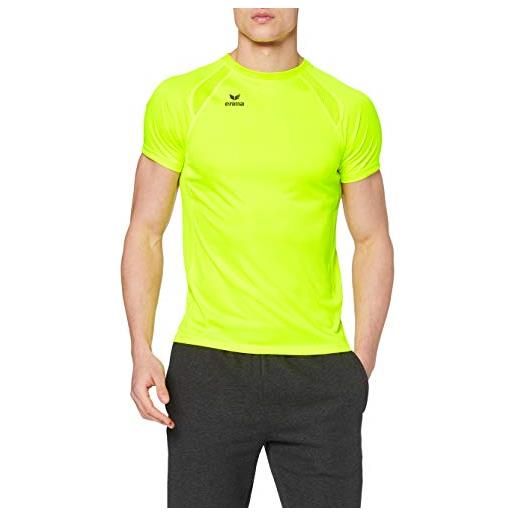 Erima running basic t-shirt, uomo, giallo neon, s