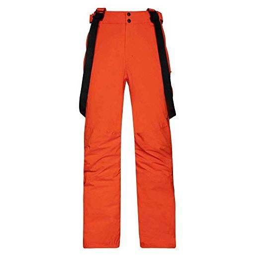 Protest miikka snowpants pantaloni, uomo, arancione, xl/sl