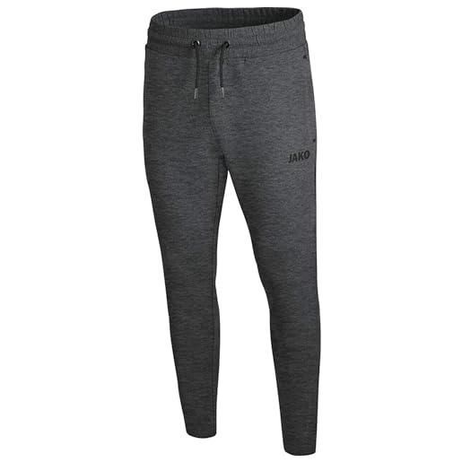 JAKO - basics premium, pantaloni da jogging, uomo, marne grigia chiara, m