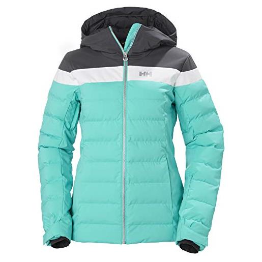 Helly Hansen w imperial puffy jacket, veste isolante donna, turquoise, xl
