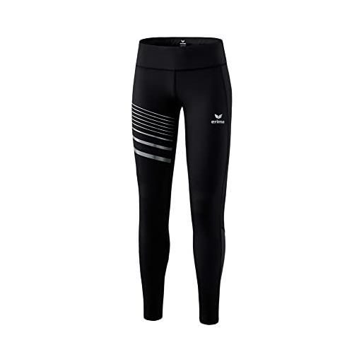 Erima pantalone da corsa lungo race line 2.0 pantalone da corsa, donna, nero, 34