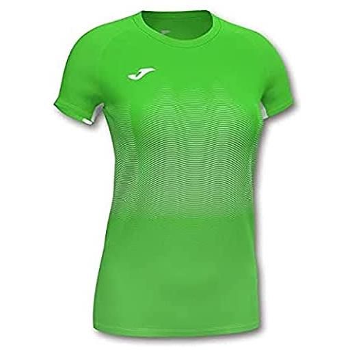 Joma sport, shirt women's, verde fluo, m