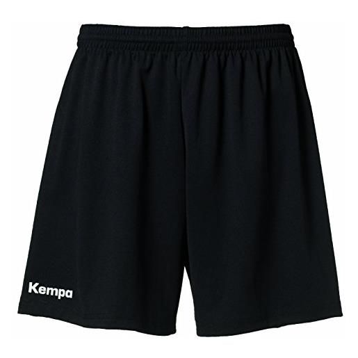 Kempa hose & shorts classic, pantaloni corti uomo, nero (schwarz), l