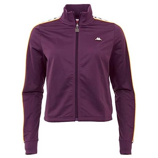 Kappa hasina, giacca da tuta donna, spray surf, m