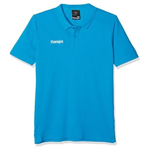 Kempa 200234901, maglietta polo bambino, blu (Kempa blu), 164